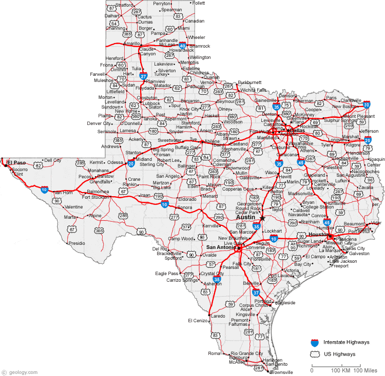 county map of texas with roads Business Ideas 2013 State Map Of Texas Showing Cities county map of texas with roads