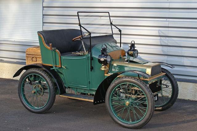 c.1901 Croizemarie Type AC Tonneau Car  Chassis no. 4245 Engine no. 3959