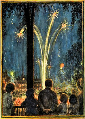 Independence Day postcard