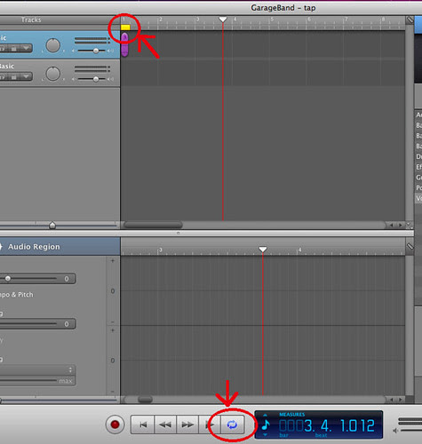 6. Select Area Shorten Track