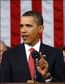 Presient Obama during his Sept. 9 address to Congress.