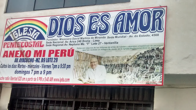 Opiniones de DIOS ES AMOR en Ventanilla - Iglesia