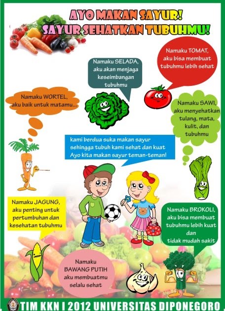 Contoh Iklan Makanan Sehat Cilikos