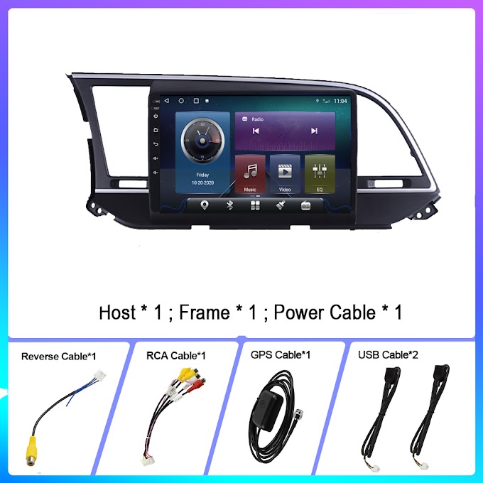 Purchase OKNAVI Android 10.0 Car Radio Multimedia Video Player For Hyundai Elantra  2015 2016 2017 2018 2019  Navigation GPS 2 Din No DVD