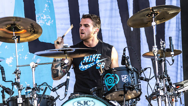 Rian Dawson, drums, All Time Low