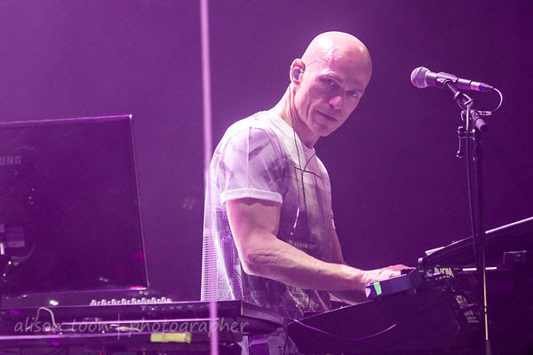 Mark Kelly, keyboards, Marillion, Anoraknophobia evening, PZ, 2015