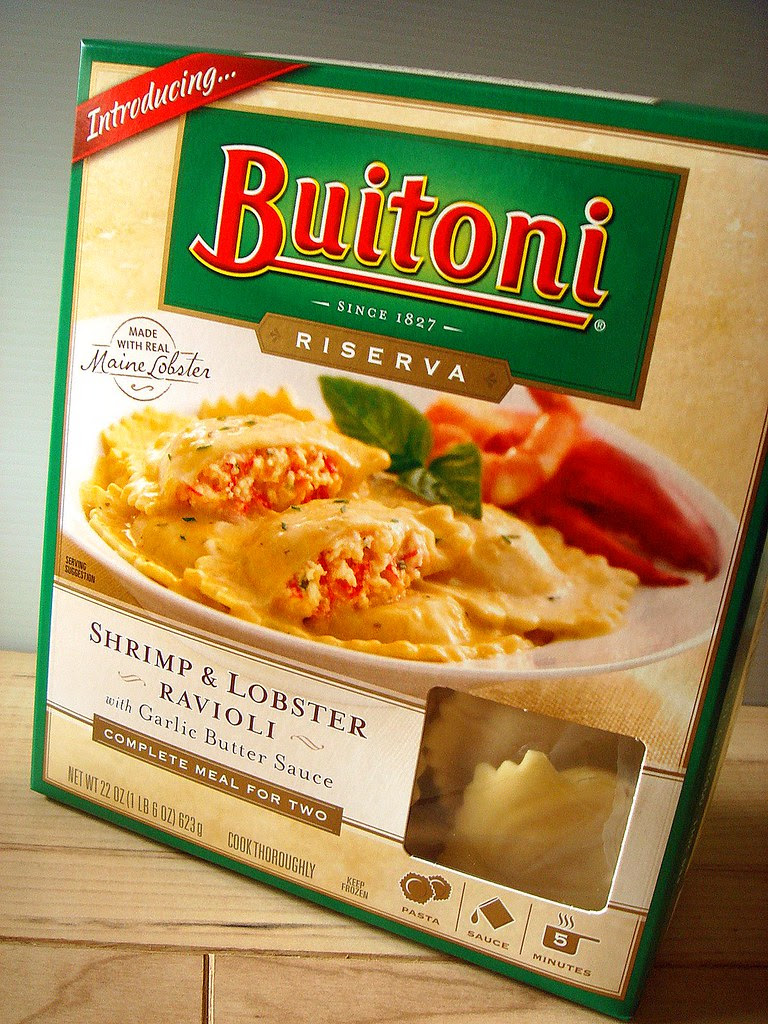 Buitoni Shrimp & Lobster Ravioli with Garlic Butter Sauce