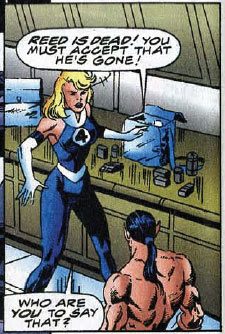 'I am AQUAMAN!...wait, no, I got that wrong. Let me start again.' Death of the FF
