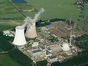 The Philippsburg nuclear power plant, in Germa...