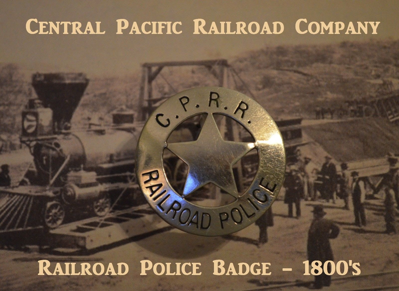 CPRR Police Badge