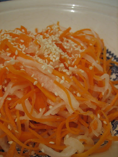 carote e daikon