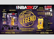 NBA 2K17 Game Editions NBA2K.ORG NBA 2K17 Game Editions NBA2K.ORG