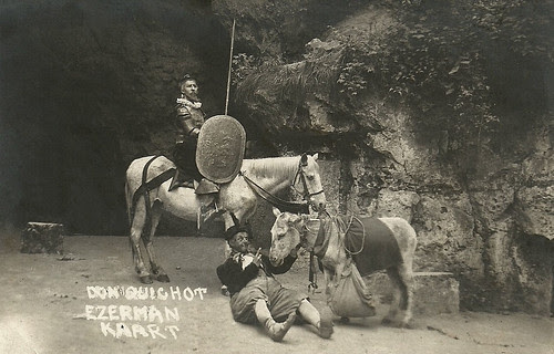 Johan Kaart and Lau Ezerman in Don Quichot
