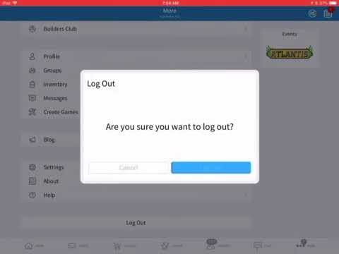How To Logout Of Roblox On A Pc
