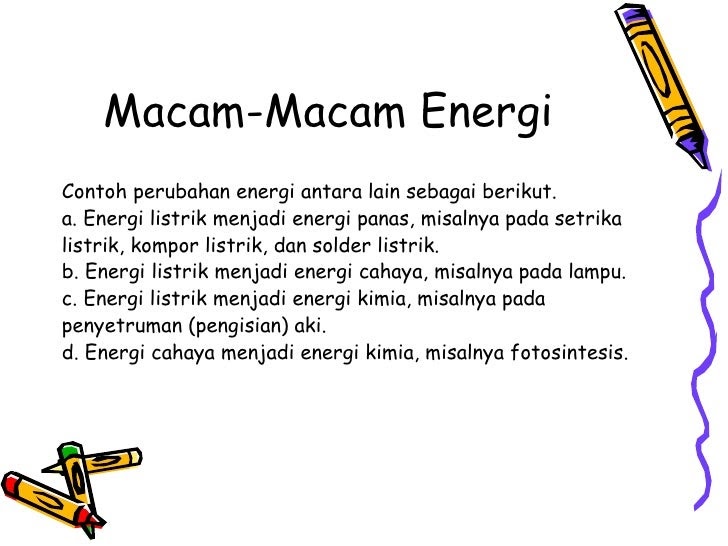 Berikan contoh perubahan energi kimia menjadi energi panas