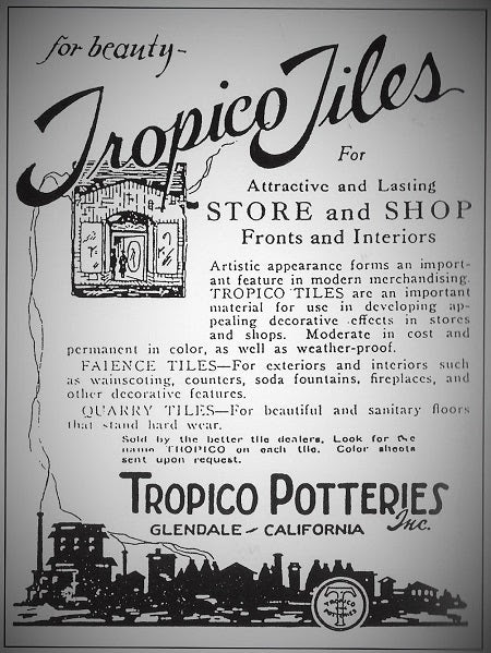 Tropico Tiles Ad showing the influence of Decorative Tiles in Commercial Design Tropico Tiles Ad showing the influence of Decorative Tiles in Commercial Design