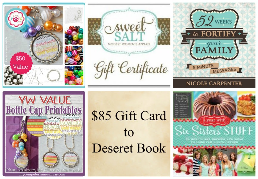 Spring General Conference Giveaway - Over $400 in Prizes!