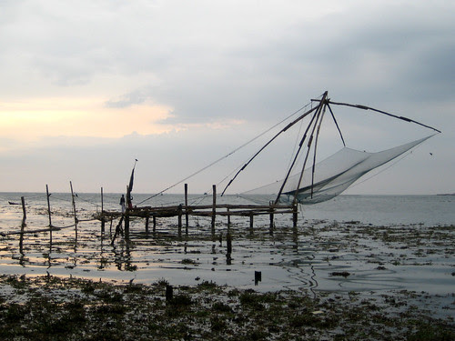 Chinese fishing platform