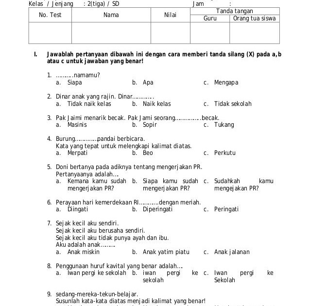 Contoh Soal Offering Help Dan Jawabannya Pomegranate Pie