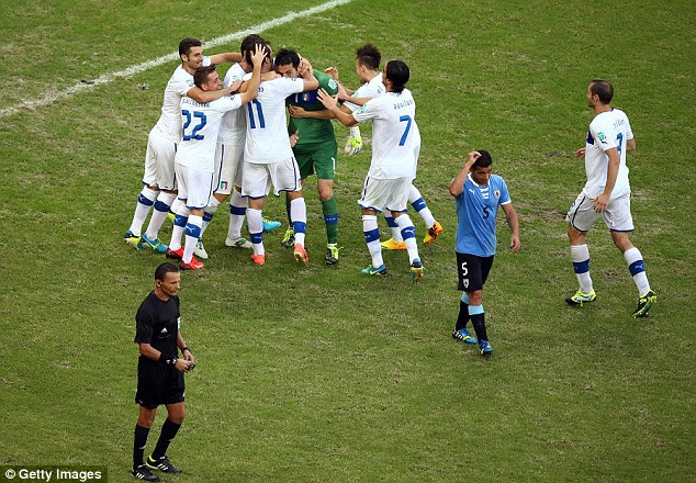 Third place: Italy won the third-place after an entertaining match with Uruguay