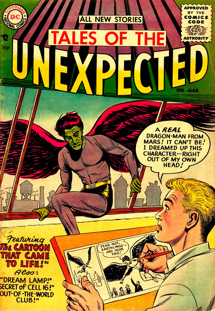 Tales of the Unexpected #1 (DC, 1956) Will El cover 