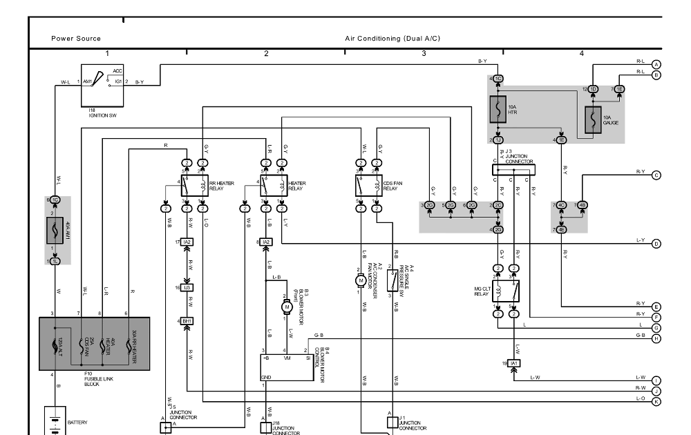 Wiringdiagrams  Air Conditioning  Dual A  C Wiring Diagram