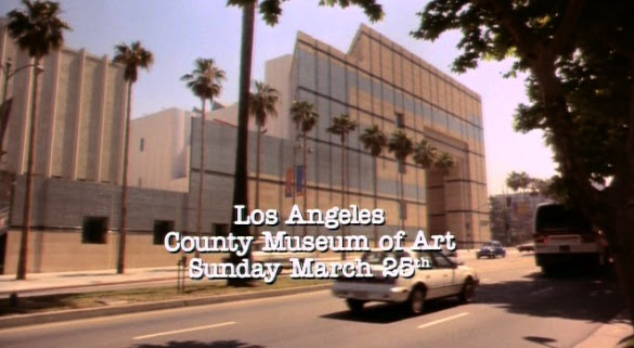 'My partner Bill Gannon and I were doing crime watch out of LACMA...'