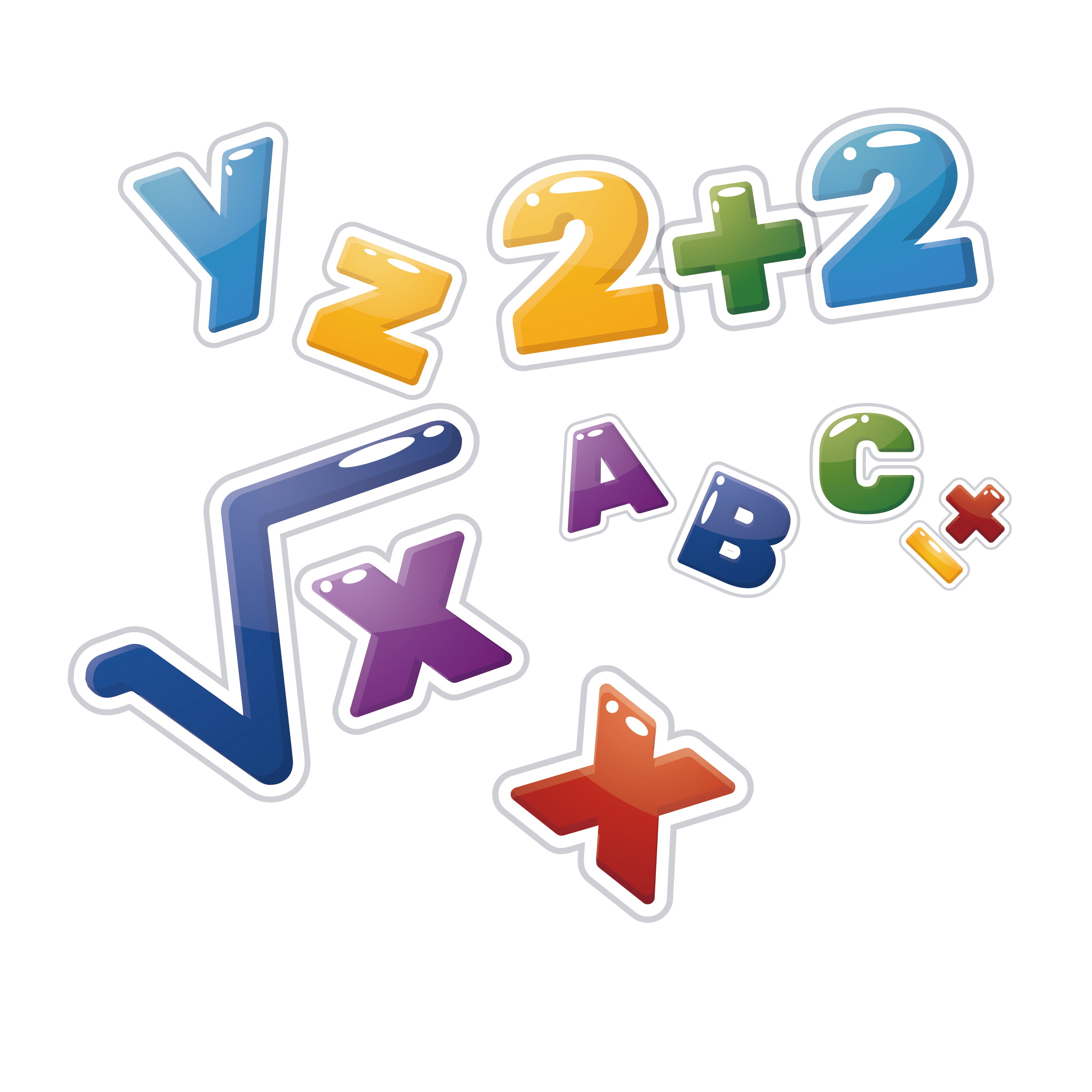 Mathematics Download - Cute little math png download - 2917*2917 - Free Transparent Mathematics ...