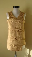 Busy mom's blog for easy and chic knits: Roundabout Leaf Tank by Norah ...