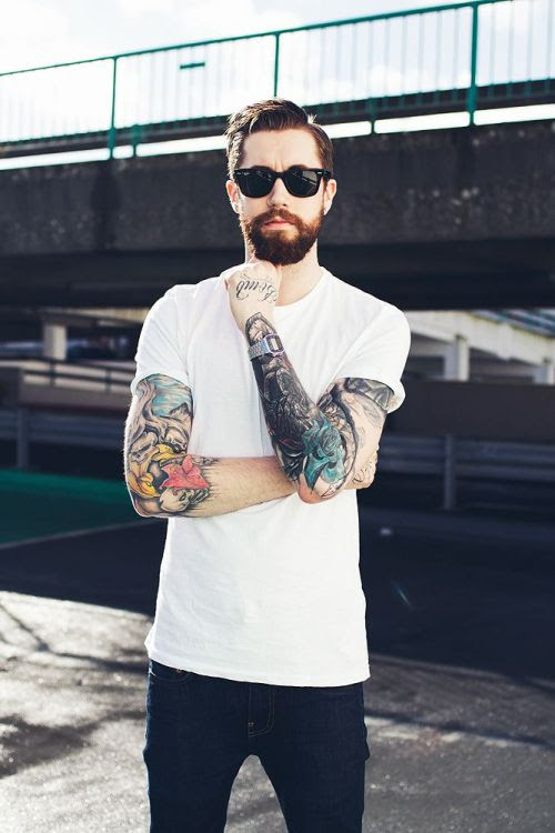 Hot Guys With Tattoos Hipster