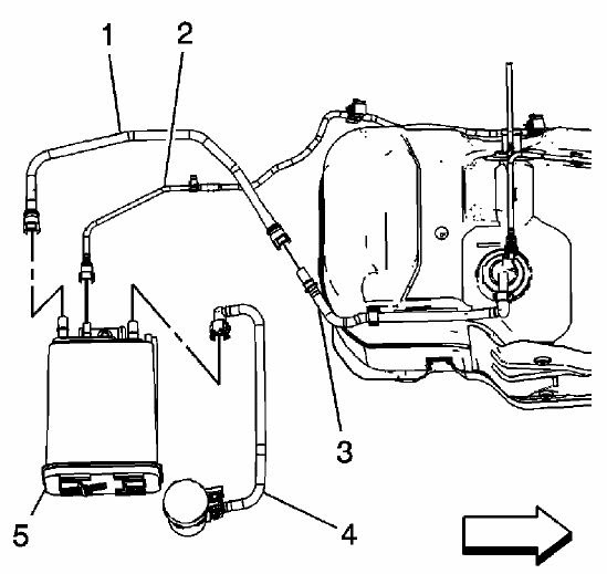 Chevy silverado evap canister