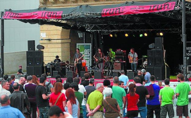 El Irun Rock regresa a la plaza San Juan, donde celebró sus primeras ediciones.