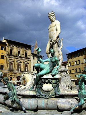 Statue of Neptune in Piazza della Signoria