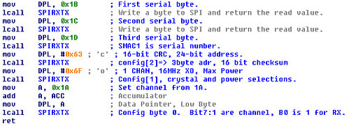 Clicker RF Config