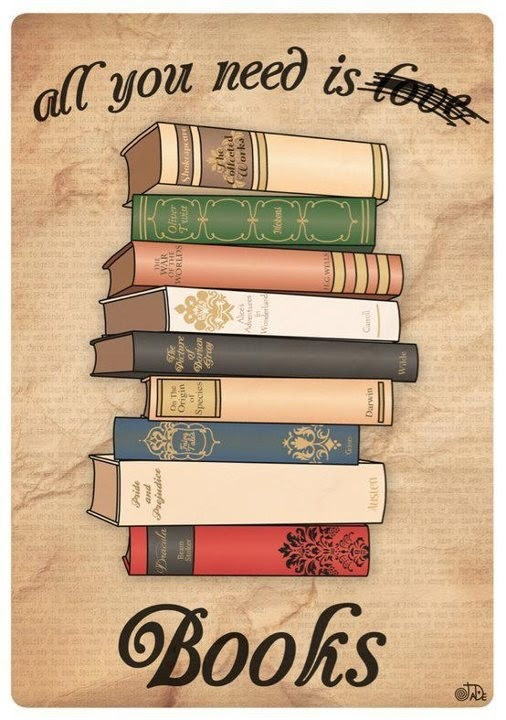 All together now....All you need is books...Everybody!