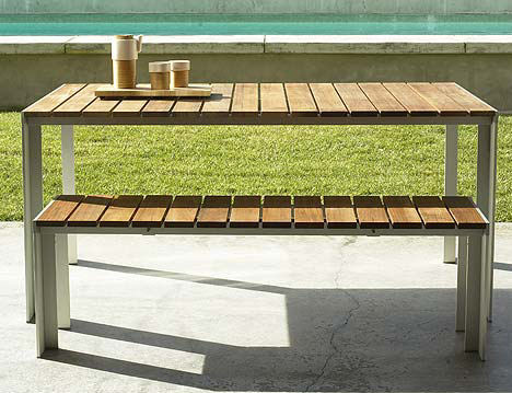 Contemporary Outdoor Dining Table from Design Within Reach - the ...
