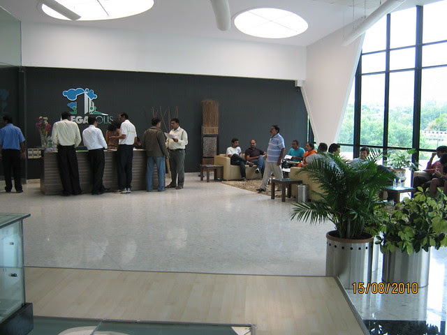 Megapolis Smart Homes 2, Hinjewadi Phase 3 - property buyers at the reception