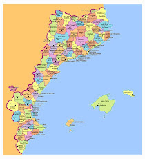 Mapa de comarques dels països catalans