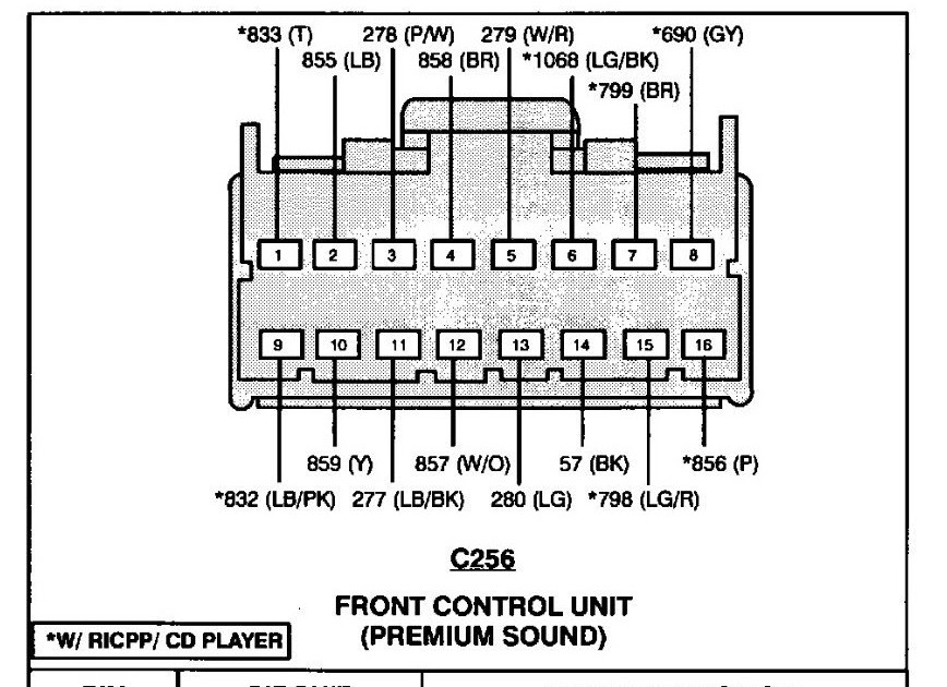 2008 Ford F150 Stereo Wiring Diagram - 10