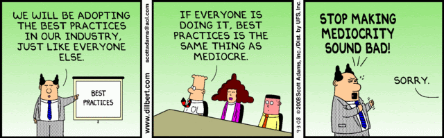 The importance of mediocrity 