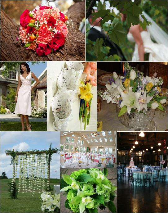 Beautiful pastels outdoor weddings and the beautiful weather outdoors has 