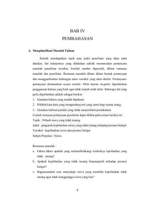 Contoh Makalah Hasil Wawancara Kewirausahaan Pdf Kumpulan Contoh Makalah Doc Lengkap