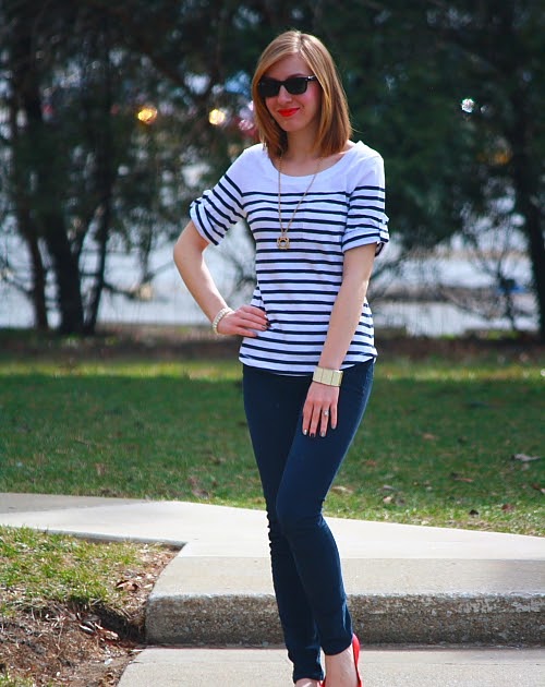 twIN STYLE: Daily Look: Show Your Stripes