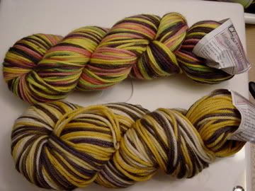 handpainted yarn