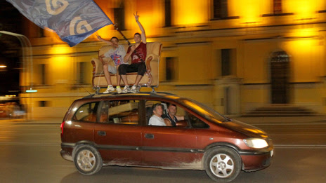 Celebrations after June's elections