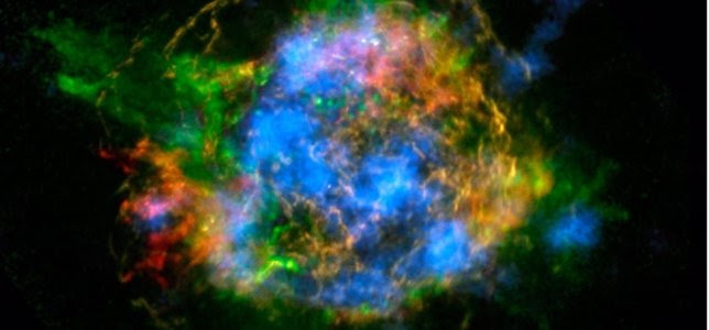 Explosión de estrellas, Universo