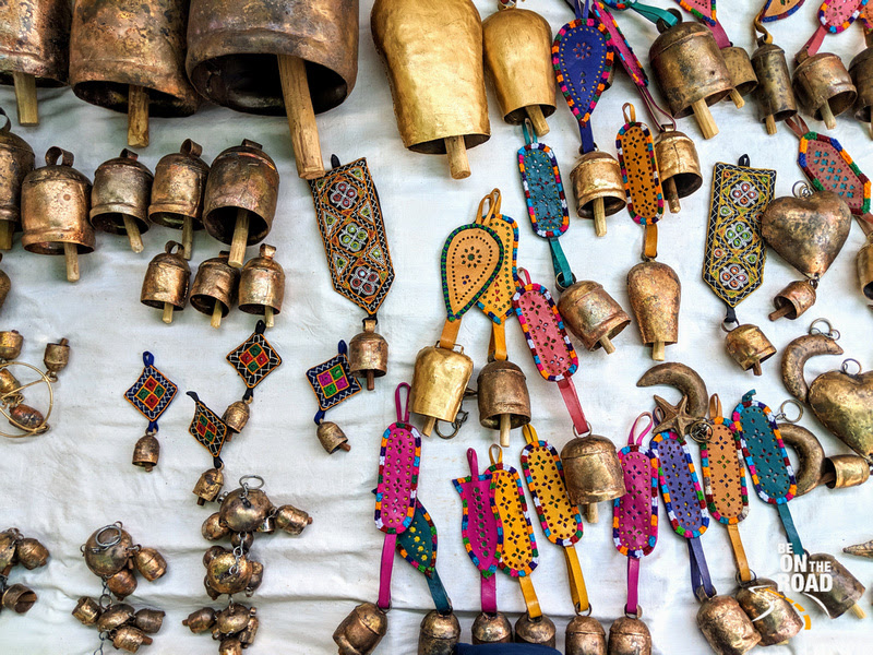 Scrap metal turned into amazing bells at Nirona, Kutch