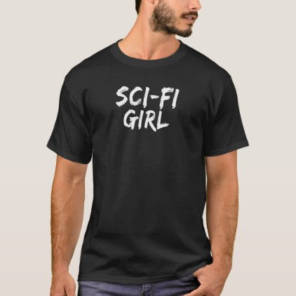 Sci Fi Girl Print T-Shirt