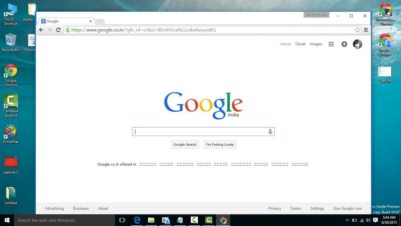 Resultado de imagen para google chrome windows 10