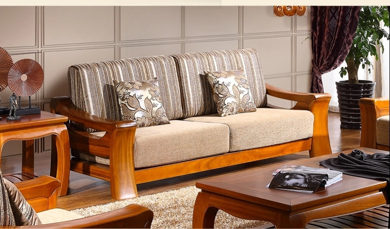 Teak Wood Sofa Set Design For Living Room/living Room ...